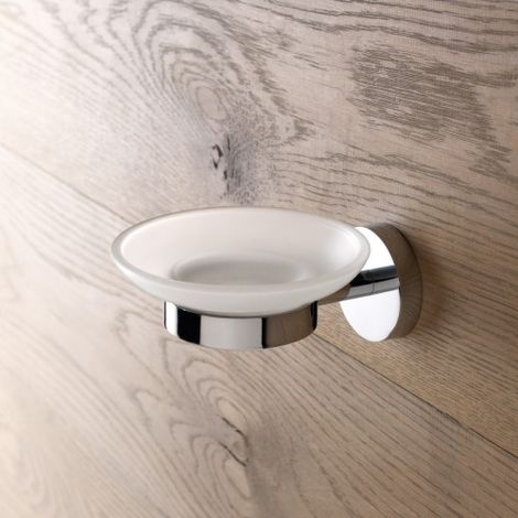 PORTA SAPONE HOOP SINGOLO/CROMO - CAPANNOLI (1/2)