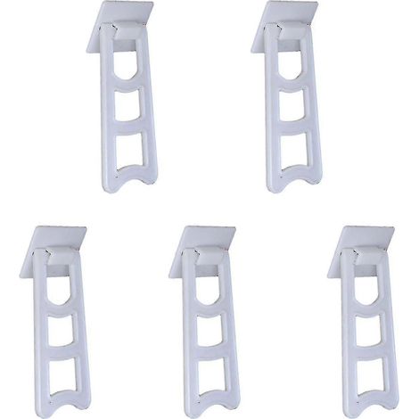 Lot de 5 supports pour cadres photo, angle réglable, dos adhésif, support d'affichage photo, pied arrière. (1/5)