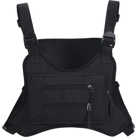 ( noir)Sac à outils Sac Poitrine réfléchissant (1/4)