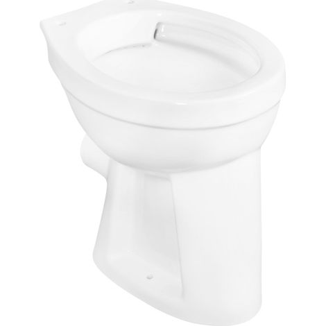 Cornat Stand WC Flachspüler spülrandlos erhöht  45,5 cm