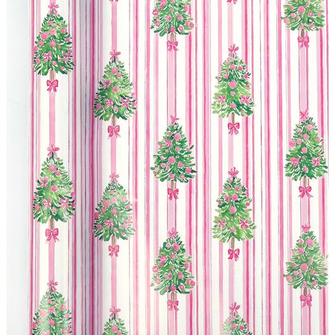 Papier d'emballage cadeau de Noël (0,43 x 10 mètres), papier d'emballage cadeau à motifs, papier couché.