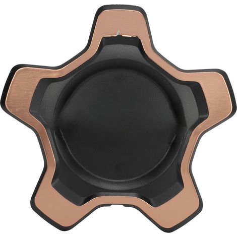 Moyeu Central Enjoliveur 735668196 Étanchéité Renforcée Anti-Rouille Remplacement Pour Fiat 500X 334 2014-2023 Bronze (1/5)
