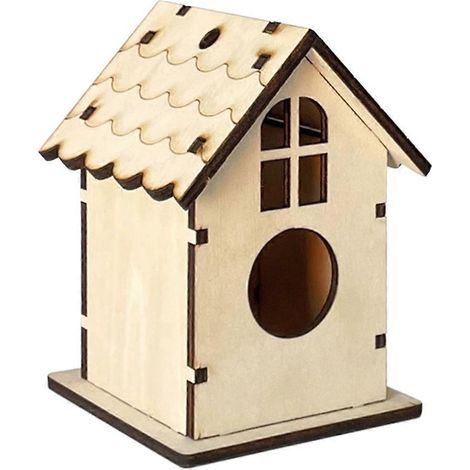 Vogelnest-Käfigsitzstange, DIY-Spielzeug für Papageien, geeignet für kleine Vögel, Käfigdekoration