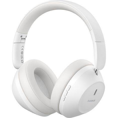 Bass 30 Max Bluetooth 5.3 Kabellose On-Ear-Kopfhörer – Weiß (1/5)