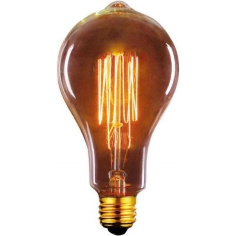 Bombilla Estándar Regulable Vintage Filamento Recto E27 40w 2700k