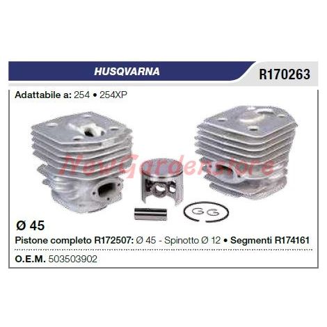 Segmentos de cilindro de pistón Motosierra HUSQVARNA 254 254XP R170263