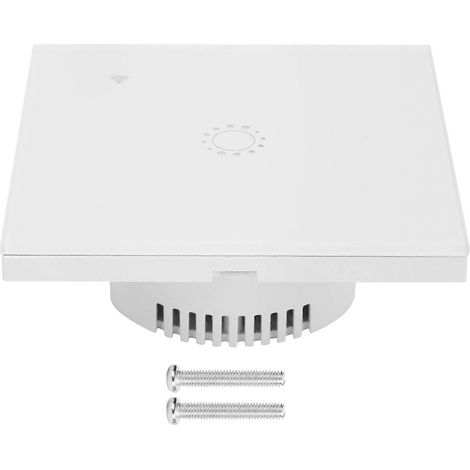 Intelligenter WLAN-Wandschalter mit Fernbedienung per App, britischer Standard, 2200 W, 95–240 V Wechselstrom