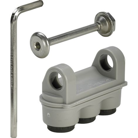 Pièce d'entrée 6161.998 en plastique gris