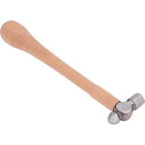 Marteau à panne ronde multifonctionnel de style chinois, poli, avec manche en bois (1/5)