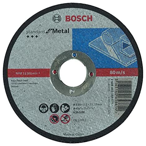 Standard del disco da taglio per metallo A 30 s BF. PU: 25.