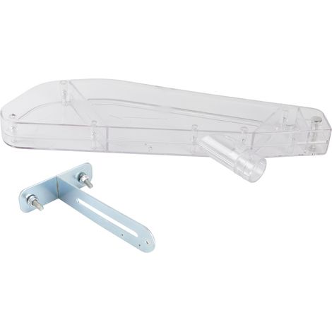 Housse de protection pour scie circulaire de table, étui transparent en acrylique de 4 à 10 pouces, protège-lame (1/5)