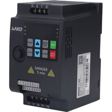 2,2 kW 3 PS Mini-Frequenzumrichter mit Frequenzumrichter, 380 V Wechselstrom auf 0–380 V Wechselstrom, Motorsteuerung
