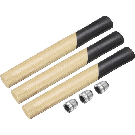 Manches En Bois De Remplacement Pour Marteau Avec Cales Rondes Pour Tête Ronde Ou Octogonale De 4lb Pour Charpente Menuiserie Construction Bricolage Outils De Marteau Et Hache (1/5)