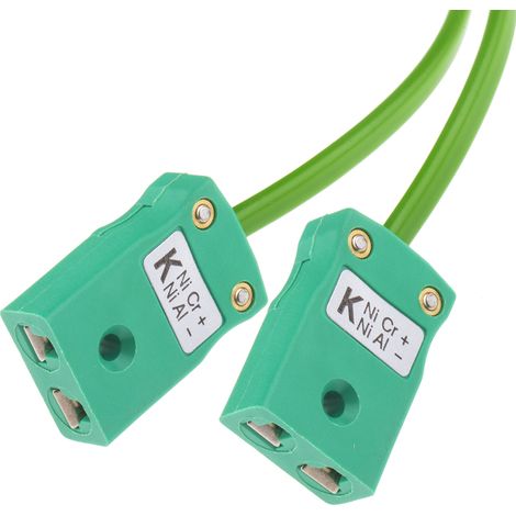 Thermocouple type K, +105°C max à Fiche mâle miniature ( Prix pour 1 )