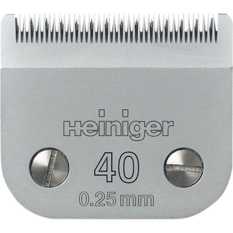 Tête de coupe N°40 Saphir Heiniger (1/2)