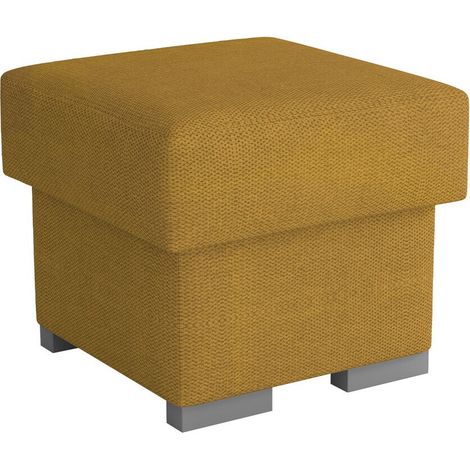 Reposapiés Ovos, Crown 10, 43x50x50cm, Diámetro: 0, Tapiz, Patas: Plástico, Madera, 0, Caja de almacenamiento