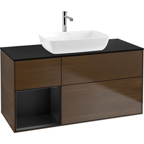 Villeroy & Boch F822PDGN Armoire sous-lavabo Finion F82 (1/2)