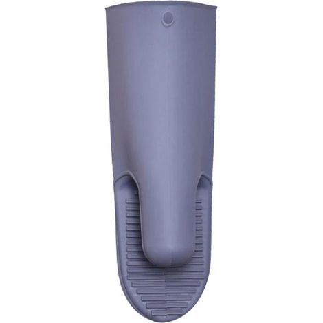 Gants de cuisine en silicone gris (1 pièce), gants de protection thermique pour le four, la cuisson et le barbecue. (1/5)