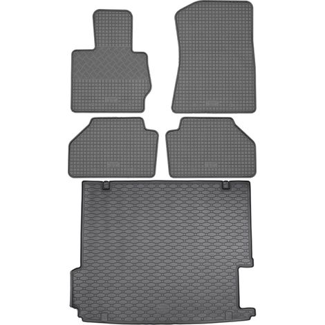 BMW X3 F25 SUV da novembre 2010 a ottobre 2017 SET - tappetini in gomma per auto + tappetino per bagagliaio