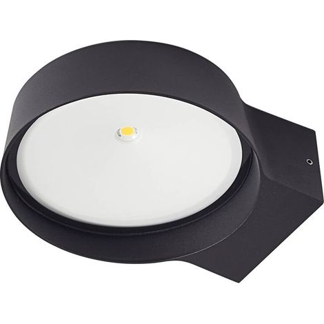 LED-vägglampa utomhus "Jesiba" aus aluminium / grå / zink von Lindby