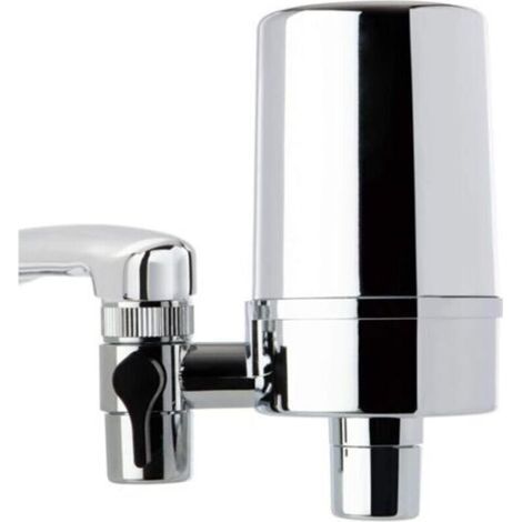 JSSEVN - Tap Water Filter for Kitchen, Bathroom or RV Sink, Long Lifespan of 500 Gallons, Chrome Finish