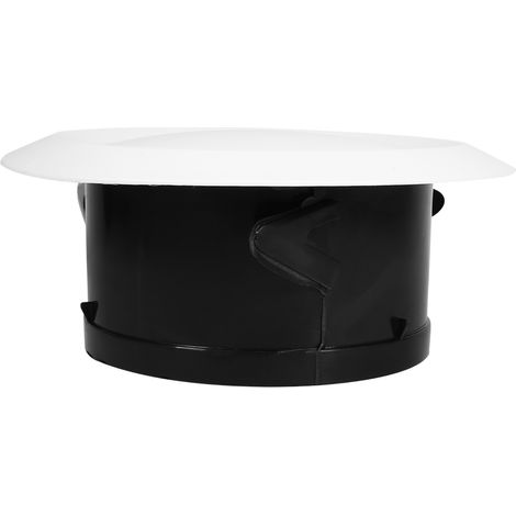 Accessoires pour ventilateur de ventilation ronds en plastique ABS, tuyau d'évacuation d'air. (1/5)