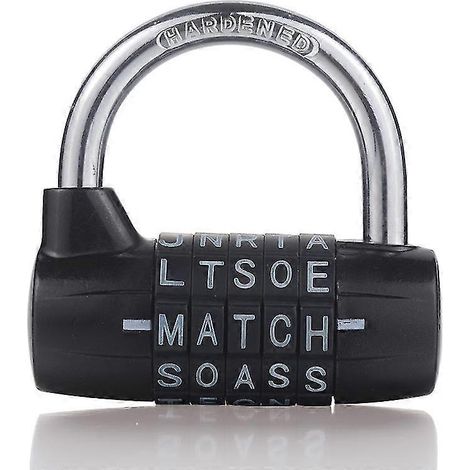 Cadenas à combinaison principal, cadenas à code, cadenas étanche et en acier inoxydable