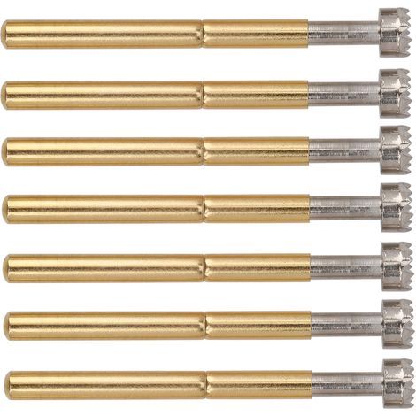 100 pointes de test à ressort 9 griffes contacts chargés pour usage industriel 2,36 mm P156-H (1/5)