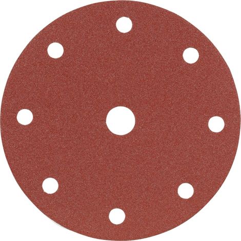 Starcke Papier-Klett-Schleifscheibe (A) Lochung 8fach + 1,⌀ 150 mm, Körnung: 120