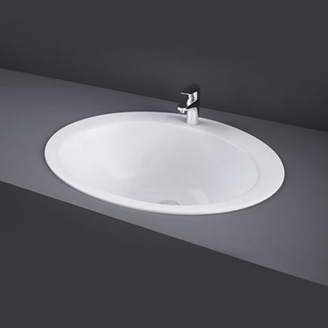 Lavabo da incasso soprapiano 53x43,5 cm Rak modello Jessica (1/3)