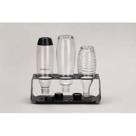 SodaStream Flaschenabtropfhalter schwarz (1/3)