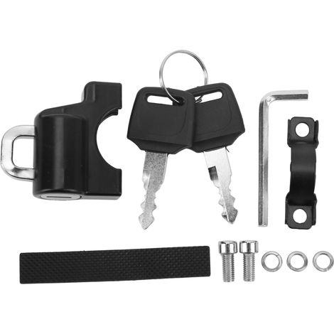 Cadenas de Casque de Moto Multifonction Antivol Sécurité pour Accessoires Motos (1/5)