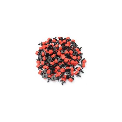 BRAVIX Set mit 100 Tropfbewässerungsdüsen für die Gartenbewässerung, automatische Tropfbewässerung