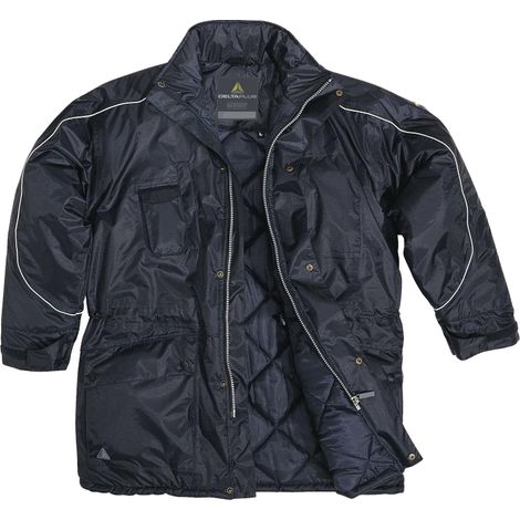 Parka de travail Delta Plus HELSINKI XXL Bleu 100% polyester enduit PVC (1/3)