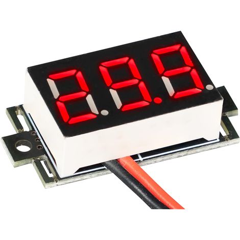 Herramienta de medición electrónica joy-it dvm3-30r precisión 3-29V (1/3)