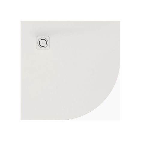 TERRAN PLT DCH ANG 800X800 C/REJILLA TWIST BLANCO Medidas: 900x900x26 (1/2)