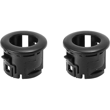 Support de fixation pour capteur d'aide au stationnement de pare-chocs de voiture 89348-33010 pour Toyota 4Runner Tacoma ES350 HS250H, lot de 2, noir (1/5)