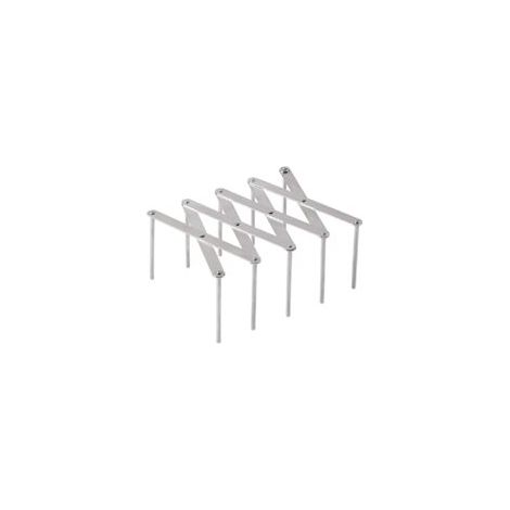 Soporte extensible para tapas de sartenes, tabla de cortar, escurridor, soporte ajustable de acero inoxidable para tapas de sartenes, multifunción - Crezuo (1/4)