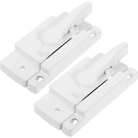 2ensembles Verrous De Fenêtre Blancs Pour Fenêtres Coulissantes Loquets De Remplacement Installation Facile Sécurité Renforcée Pour Maison