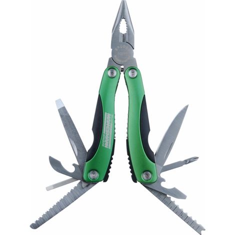 Brüder Mannesmann M10272 Multitool Anzahl Funktionen 11 Silber (1/3)