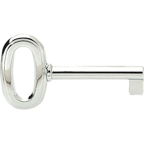 Cyclingcolors – Clé de serrure meuble 65mm – Zamak chromé pour armoires et tiroirs – Design contemporain – Solution esthétique et fonctionnelle (1/3)