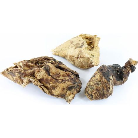 Anima Selvaggia snack essicati per cani polmone di manzo 6 Confezioni x 50g cad.