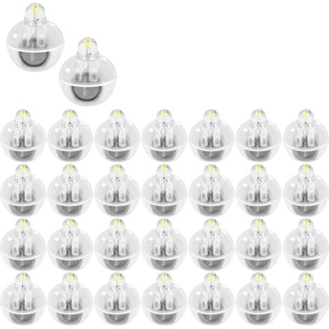 Lot de 30 guirlandes lumineuses LED pour ballons, idéales pour les anniversaires, les lanternes, les ballons et les fêtes (1/5)