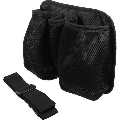 Sac de rangement pour outils de jardin, tablier cadeau de jardinage, sac banane pour outils de jardin, sac banane pour outils de jardin, poche de travail en filet (1/5)