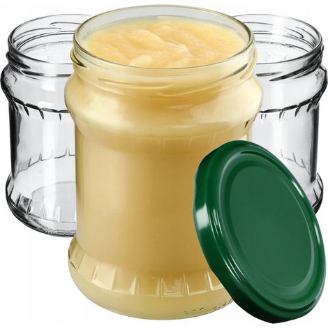 KADAX Słój Anna 500ml fi82 TO-500/8 pakiet 8szt + (1/5)