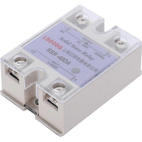 Halbleiter-Relaismodul Hochspannungs-Relaissteuerung für DC/AC 480V SSR-Heizung (40DA)
