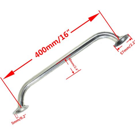 Stainless steel boat handles, grab handles, safety handles, marine and yacht hardware accessories - 400mm - 2 (1/4)