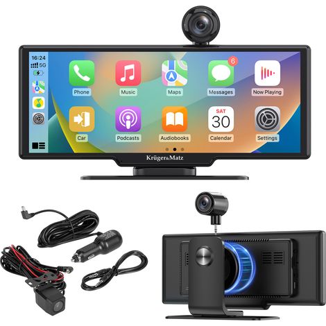 Estación multimedia 9 Radio Android Auto Apple CarPlay DVR Cámara de visión trasera