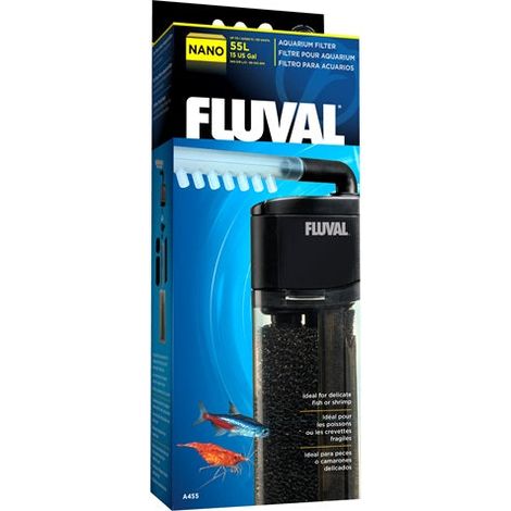 Filtro interno Fluval nano caudal ajustable 225 l/h
