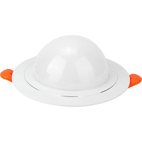 Plafonnier LED RGB+W intelligent blanc 7W, contrôle vocal via application, AC85-265V (1/5)